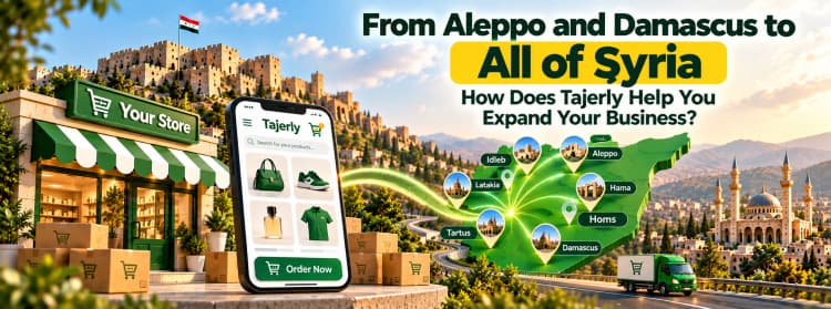 From Aleppo and Damascus to All of Syria How Can Tajerly Help You Expand Your Business?