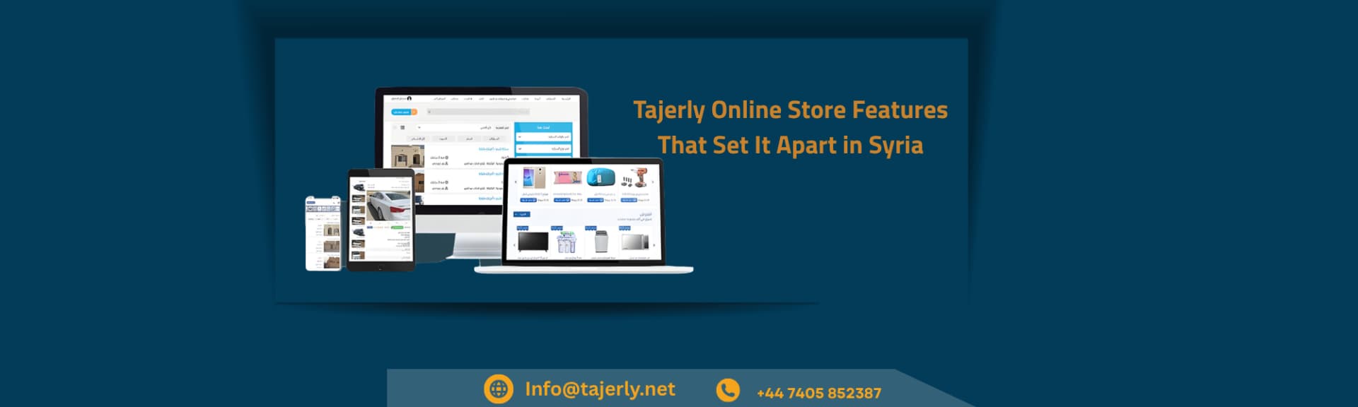 Tajerly Online Store Features That Set It Apart in Syria